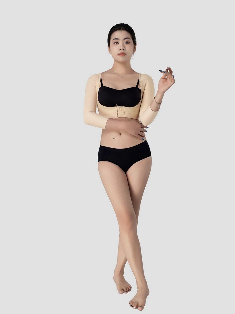 Áo gen nâng đỡ ngực tay lỡ SCASA 3038