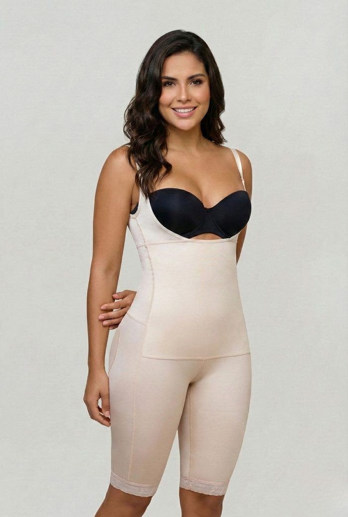 Bodysuit Stephanie 104 hở ngực ống dài, Vedette