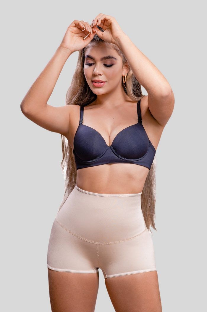 Quần gen 203 nâng mông ống short, Vedette