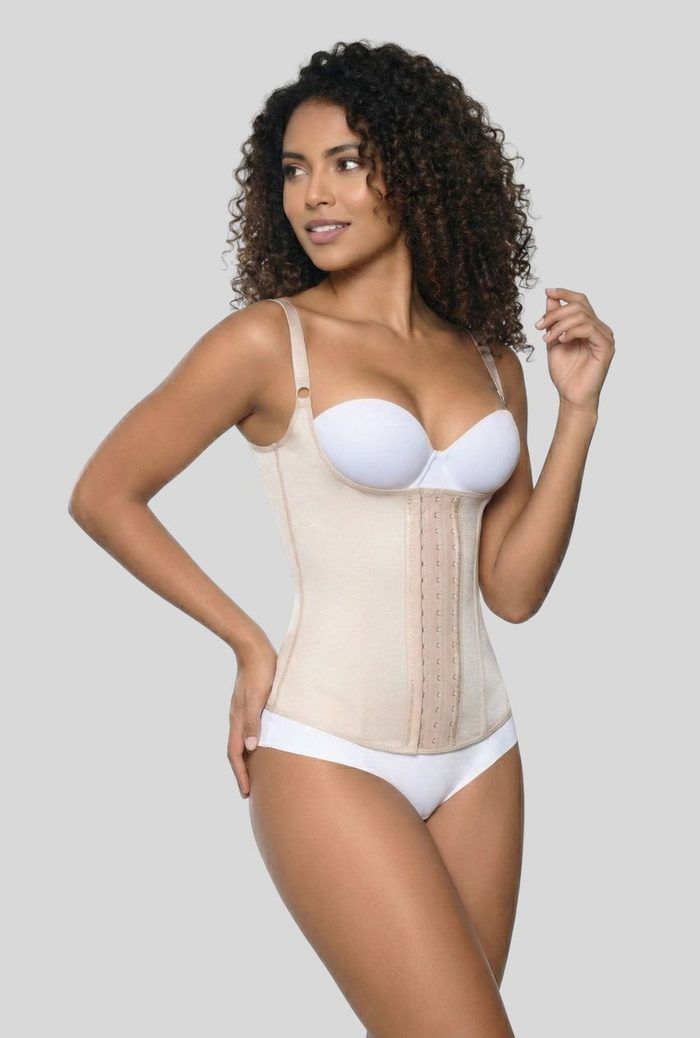Áo nịt bụng latex dạng vest 5080, Vedette