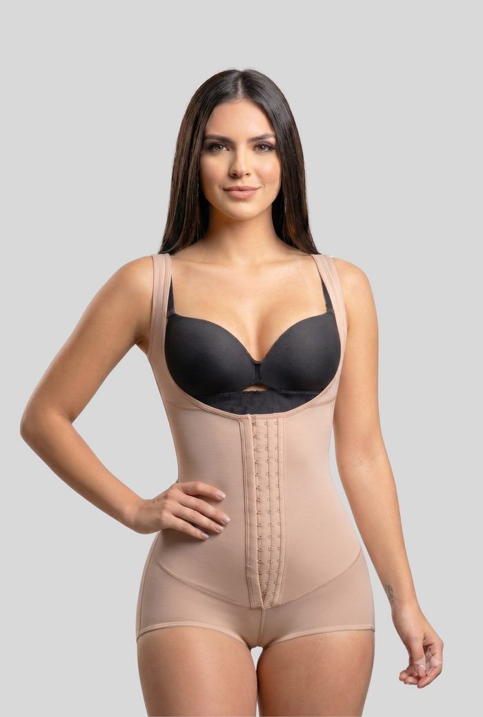Bodysuit 5170 boyshort nâng mông lưng kín, Vedette