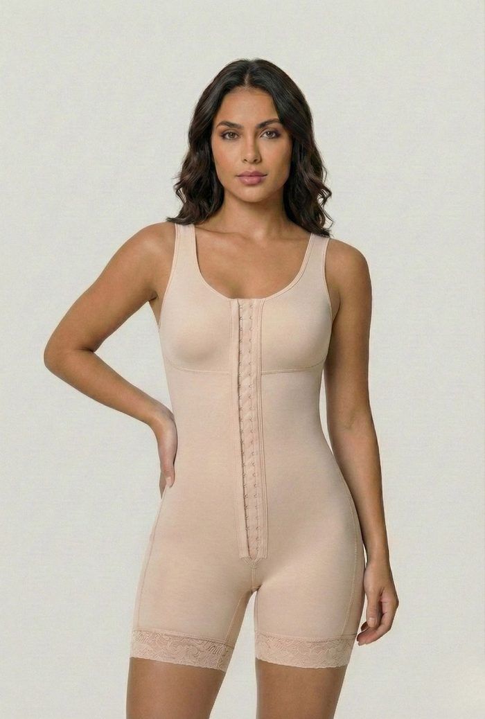 Bodysuit 6110 móc cài trước toàn thân, Vedette