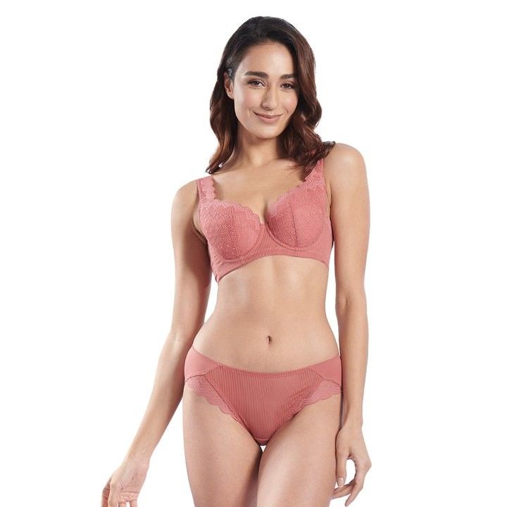 Rysa Geometric Lace — áo ngực ren hình học XIXILI