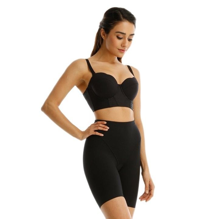 Áo gen bustier cúp scallop bảng cao XIXILI